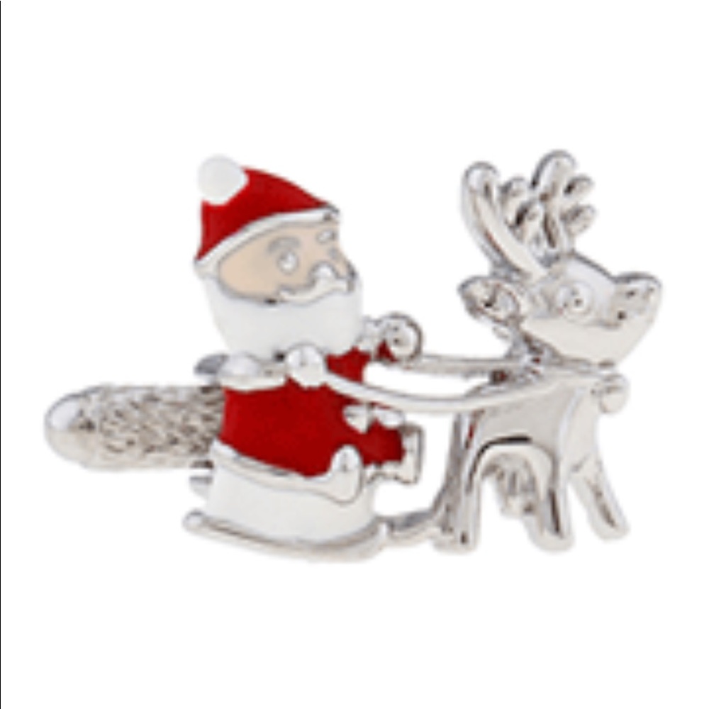 Santa & Reindeer Cufflinks